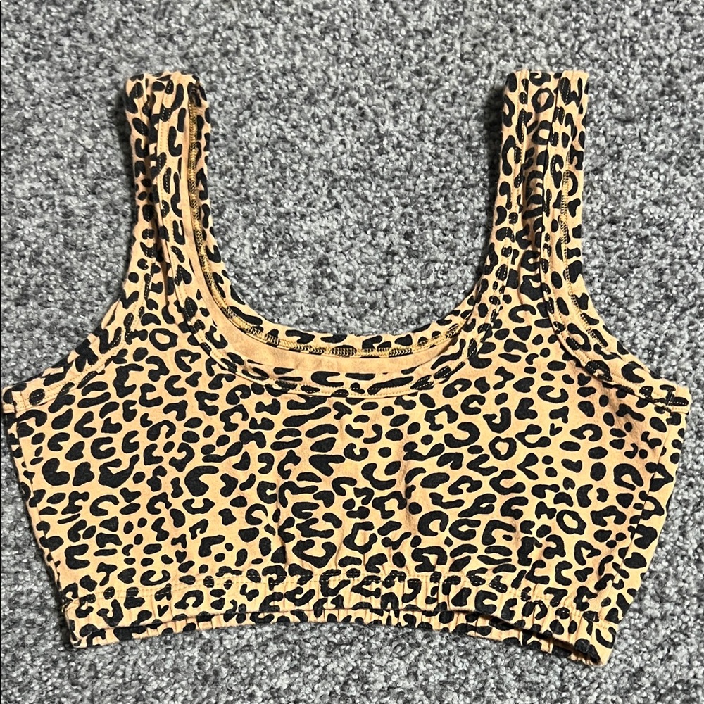 ARQ Full Coverage Bra in Leopard Size Medium EUC